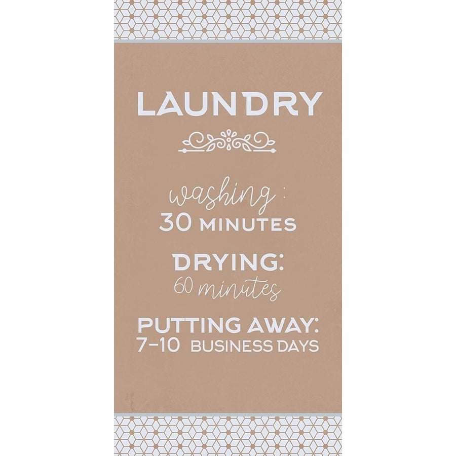 Laundry Business Days V2 Poster Print - Kimberly Allen-VARPDXKARN885A2 Image 1