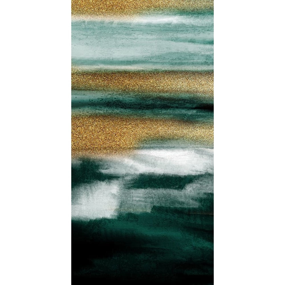 Layers Of Emerald And Gold 1 Poster Print - Kimberly Allen-VARPDXKARN948A Image 1