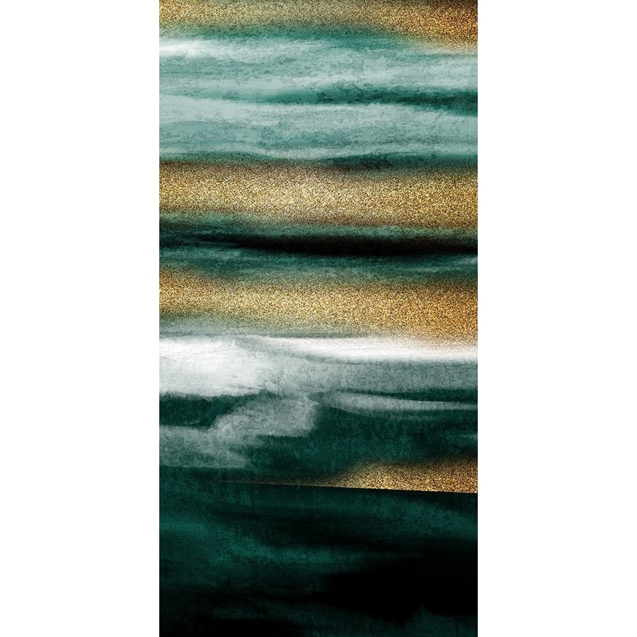 Layers Of Emerald And Gold 2 Poster Print - Kimberly Allen-VARPDXKARN948B Image 1