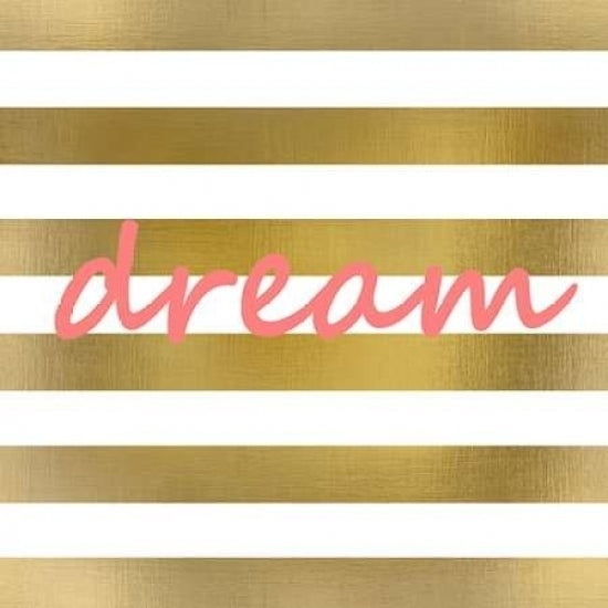 Pink And Gold Dream Poster Print by Kimberly Allen-VARPDXKASQ004B Image 1