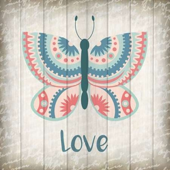 Butterfly Love Poster Print by Kimberly Allen-VARPDXKASQ157D Image 1