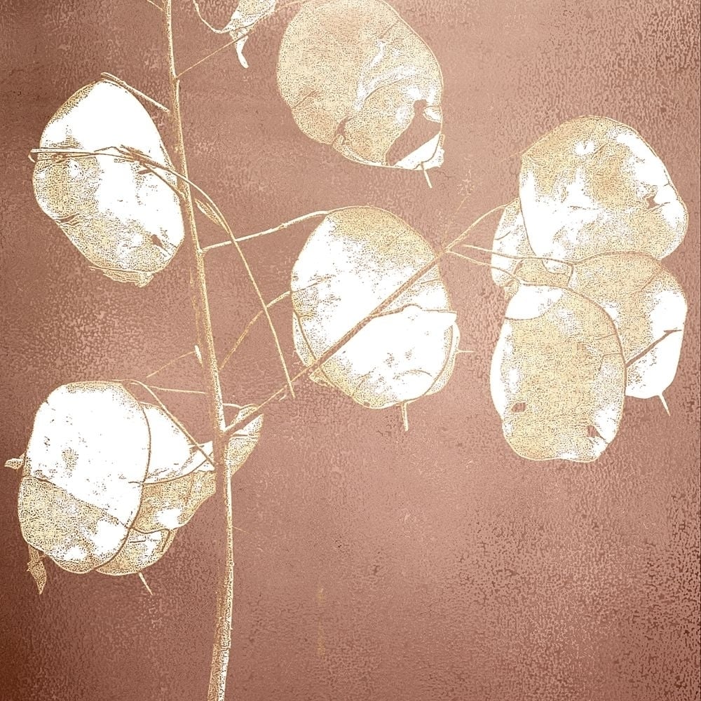 Rose Gold Leaves 1 Poster Print by Allen Kimberly-VARPDXKASQ1655A Image 1