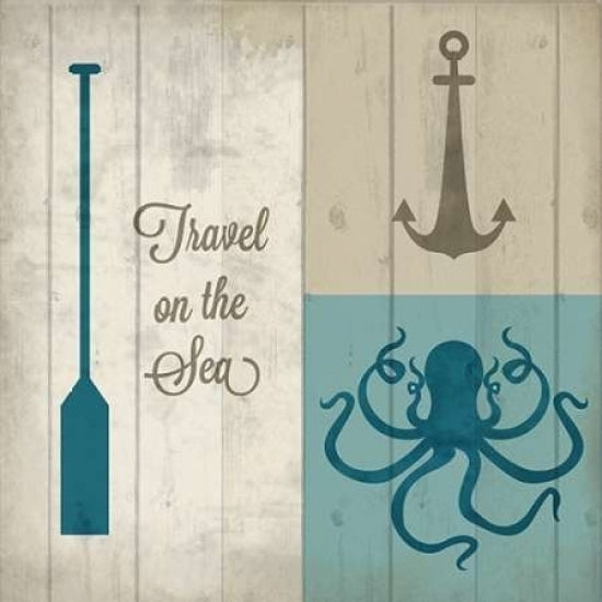 Travel the Sea 1 Poster Print by Kimberly Allen-VARPDXKASQ214A Image 2