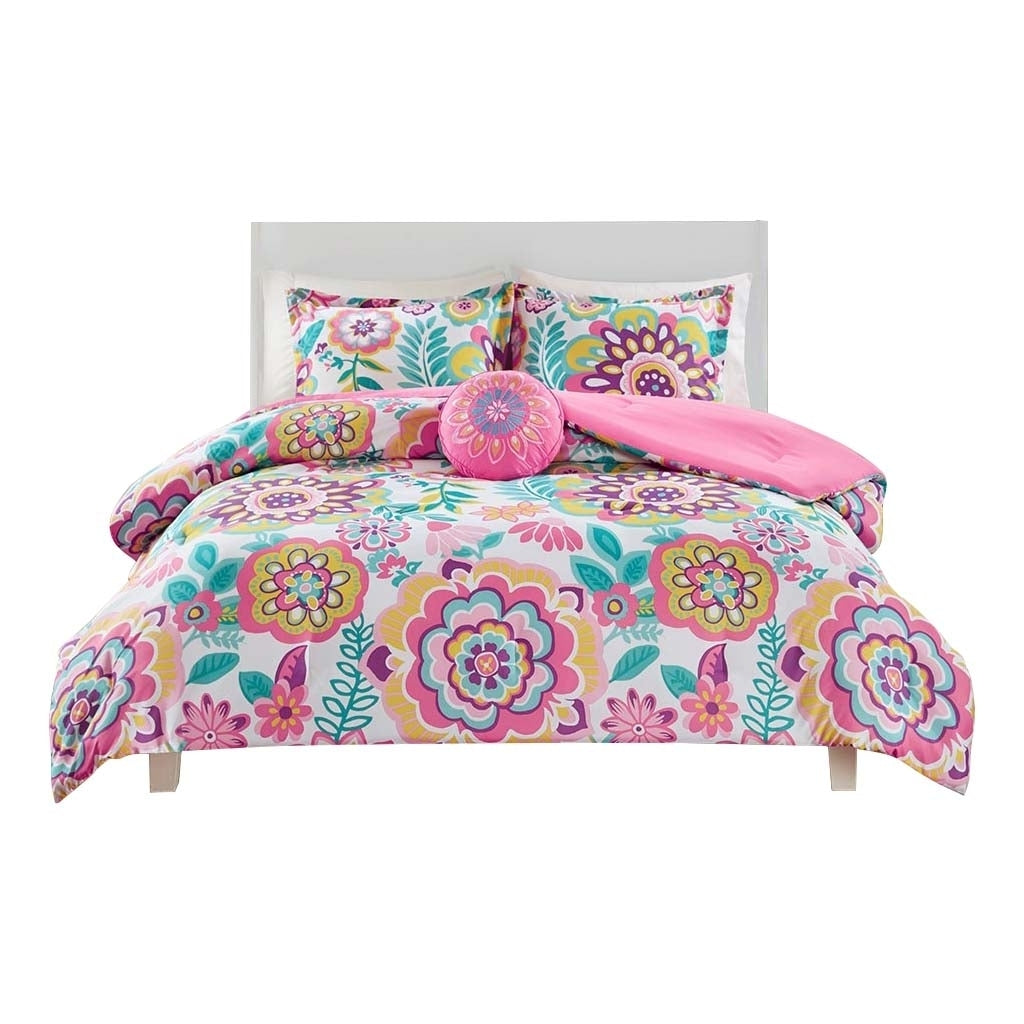 Gracie Mills Icarus Floral Medallion Comforter Set - GRACE-10433 Image 1