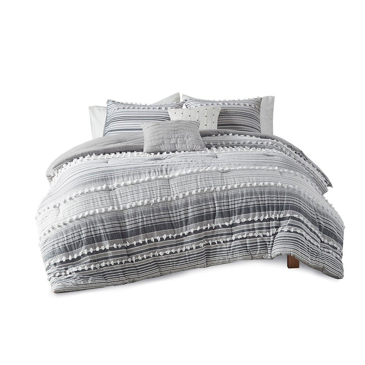 Gracie Mills Hector Pure Bliss Cotton Comforter Ensemble - GRACE-12644 Image 1