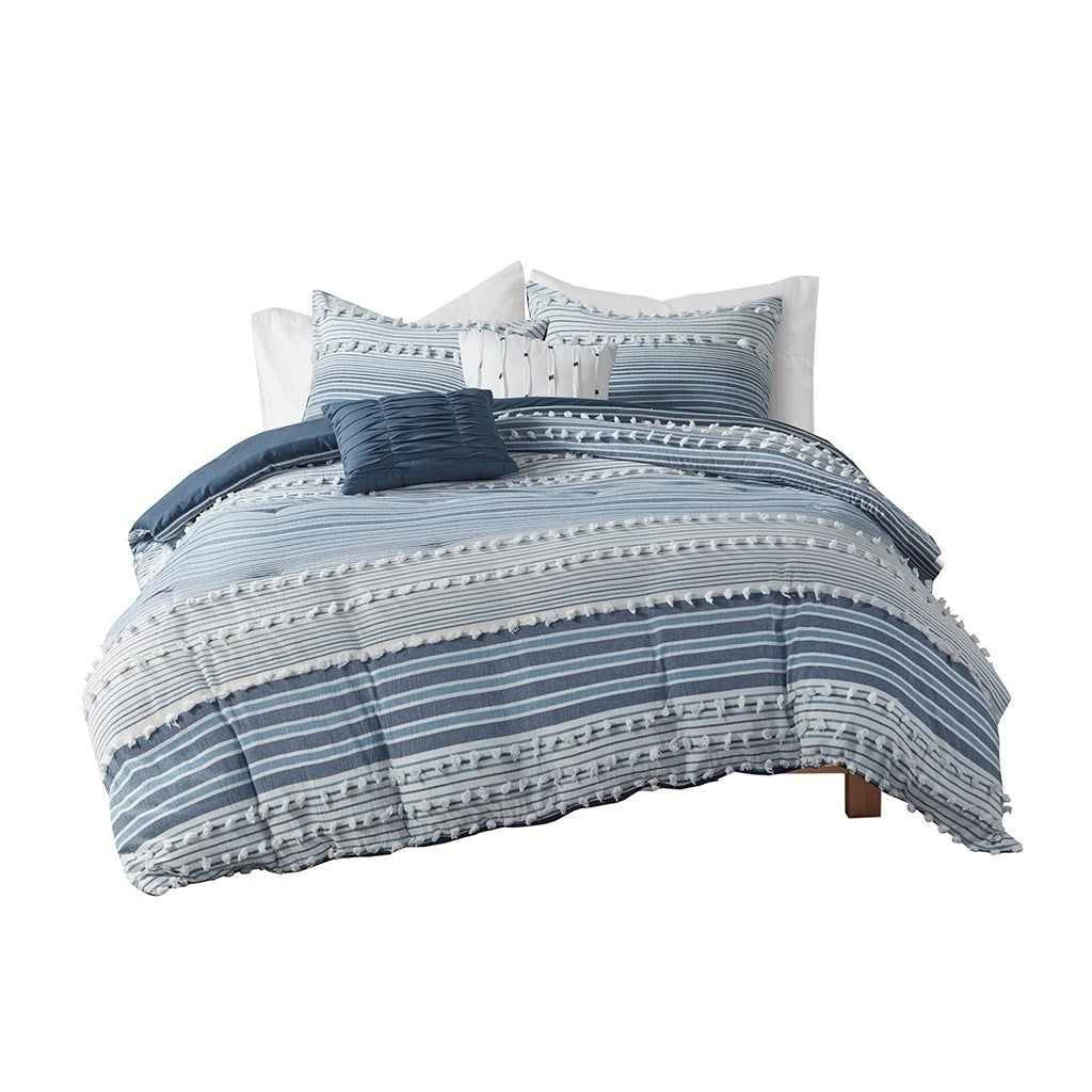 Gracie Mills Hector Pure Bliss Cotton Comforter Ensemble - GRACE-12644 Image 6