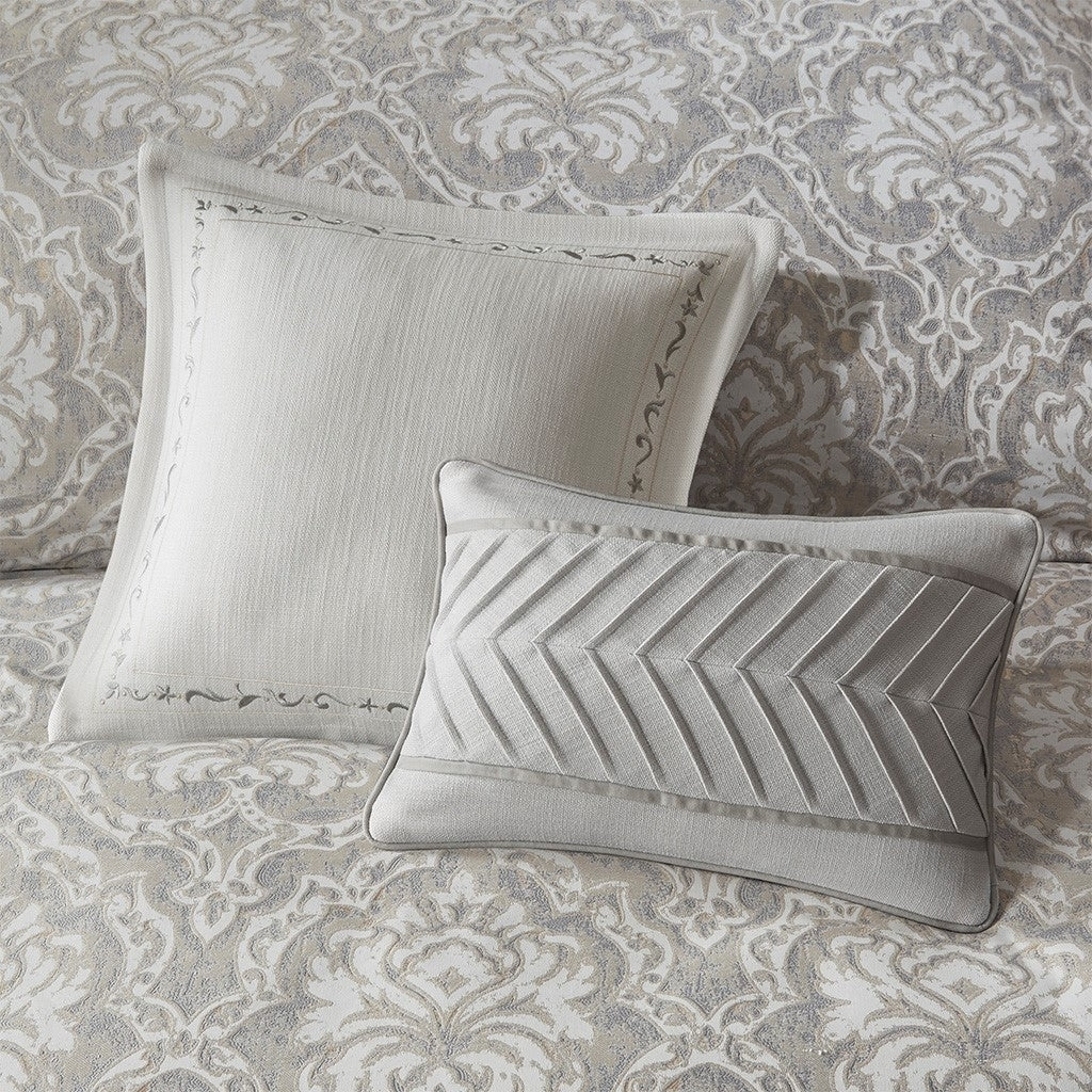 Gracie Mills Harding Luxurious Damask Jacquard 8-Piece Comforter Set - GRACE-13319 Image 3