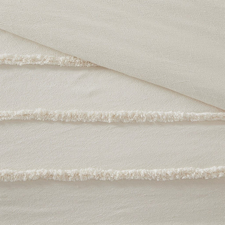 Gracie Mills Sotelo 3 piece Chenille Stripe Comforter Set - GRACE-13359 Image 3