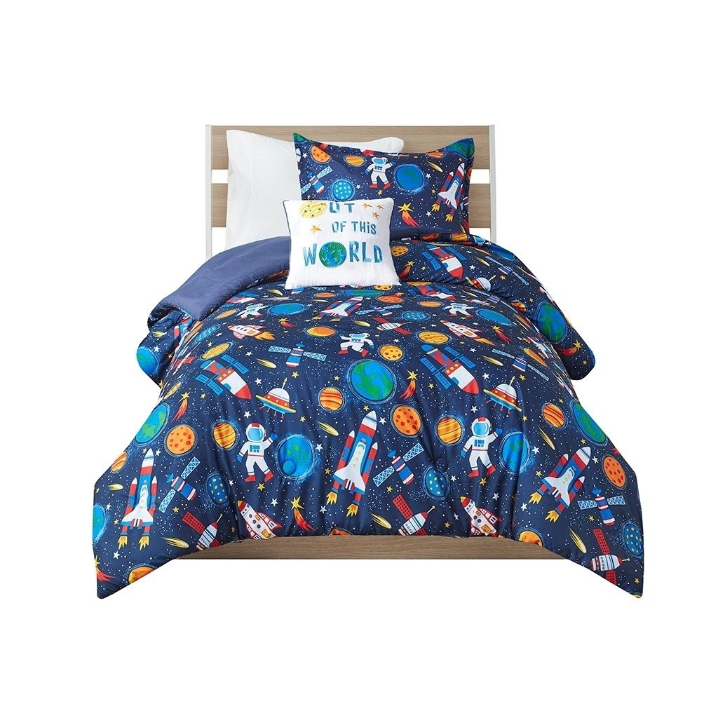 Gracie Mills Cedra Outer Space Comforter Set - GRACE-13624 Image 1