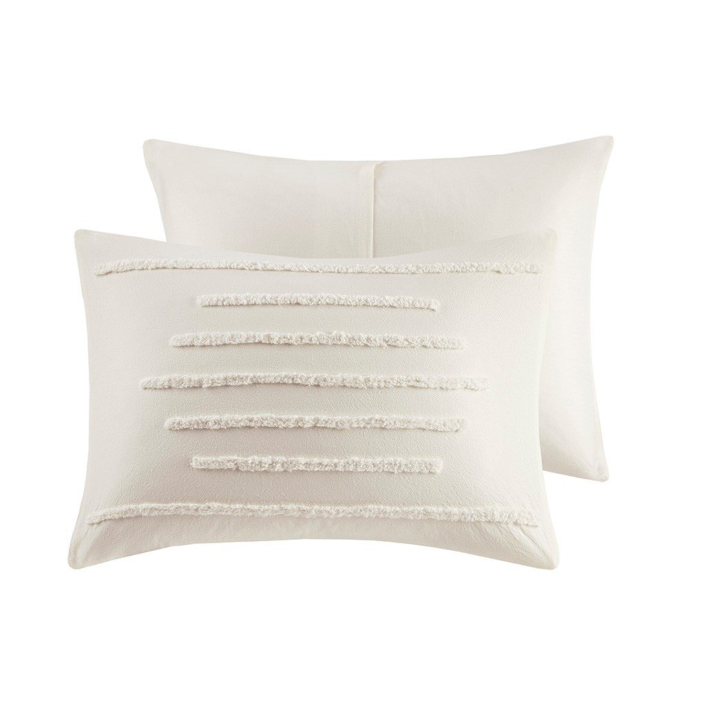 Gracie Mills Sotelo 3 piece Chenille Stripe Comforter Set - GRACE-13359 Image 4
