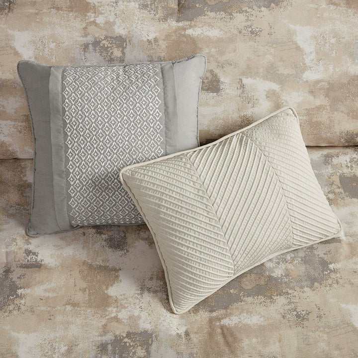 Gracie Mills Danial Textured Serenity 7-Piece Cotton Blend Comforter Ensemble - GRACE-14117 Image 3