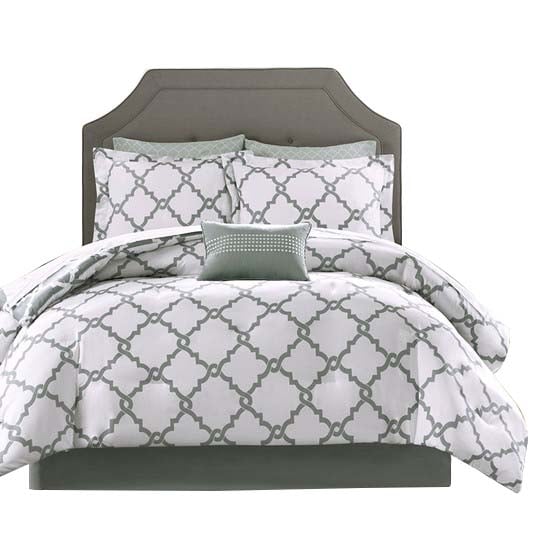 Gracie Mills Modern Reversible 9-Piece Comforter Set Cotton Sheets GRACE-5682 Image 5