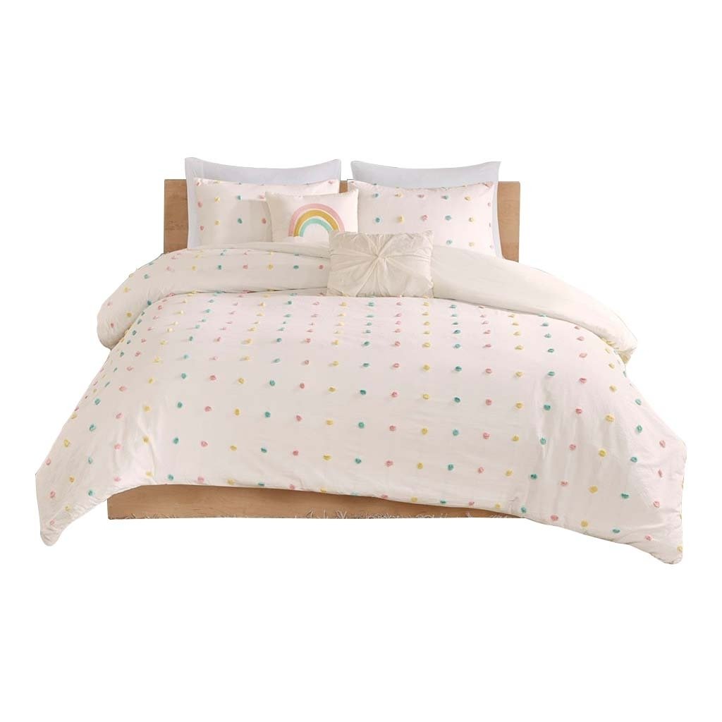 Gracie Mills Caius Playful Elegance Cotton Jacquard Pom Pom Comforter Collection - GRACE-11256 Image 5