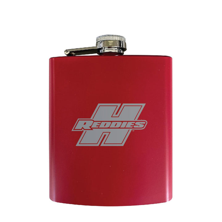 Henderson State Reddies Stainless Steel Etched Flask - Choose Your Color Image 2