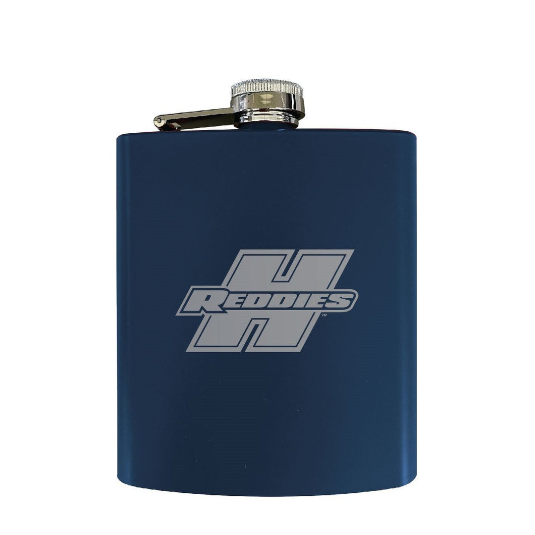 Henderson State Reddies Stainless Steel Etched Flask - Choose Your Color Image 1