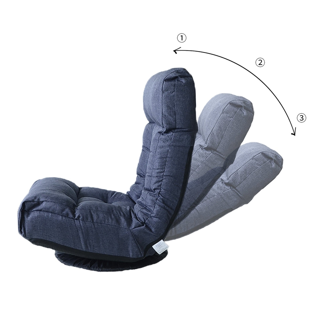 Adjustable Reclining Floor Chair Lazy Sofa Japanese Tatami Balcony Leisure Sofa Single Sofa Image 3