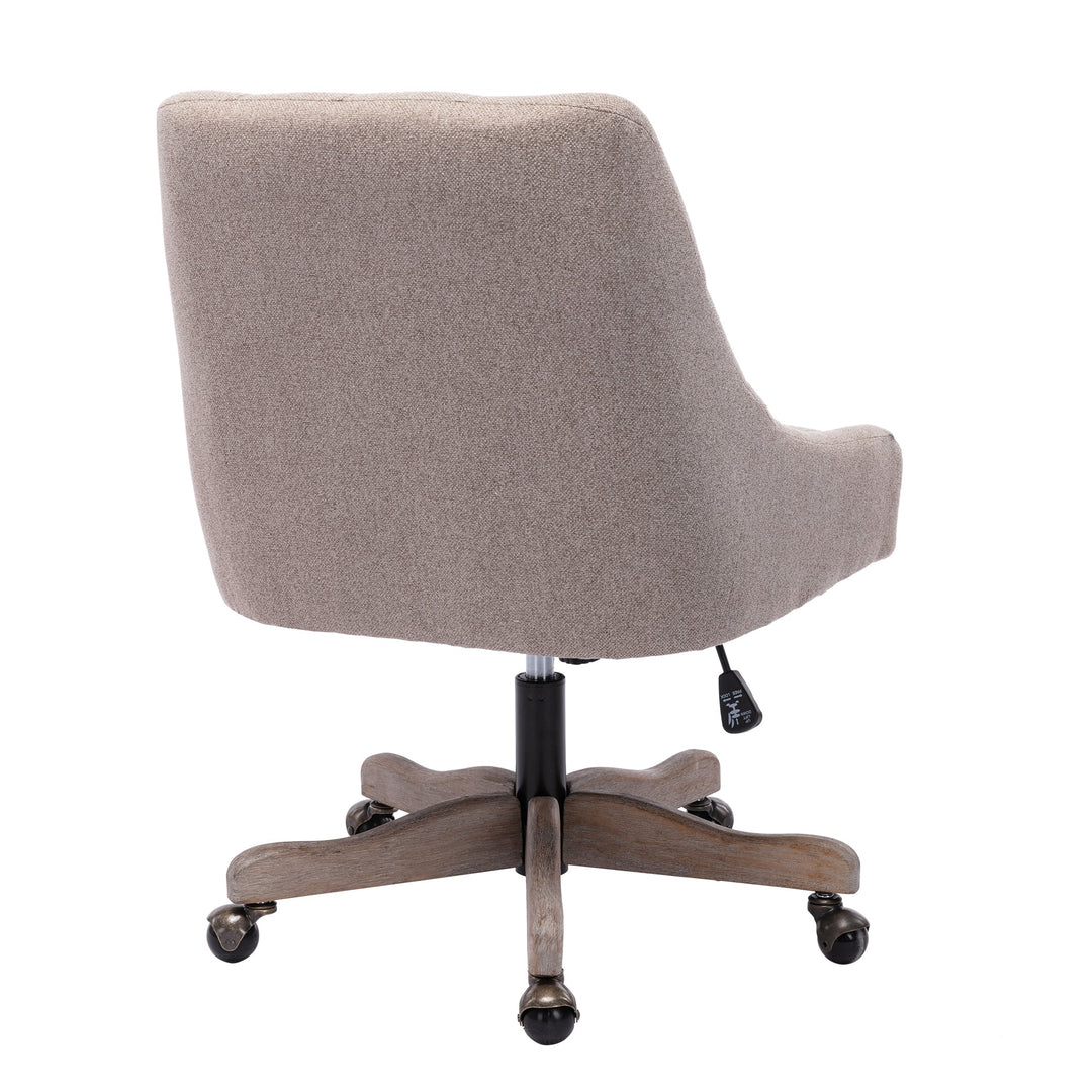 COOLMORE Swivel Shell Chair for Living Room/ Modern Leisure office Chair Image 6