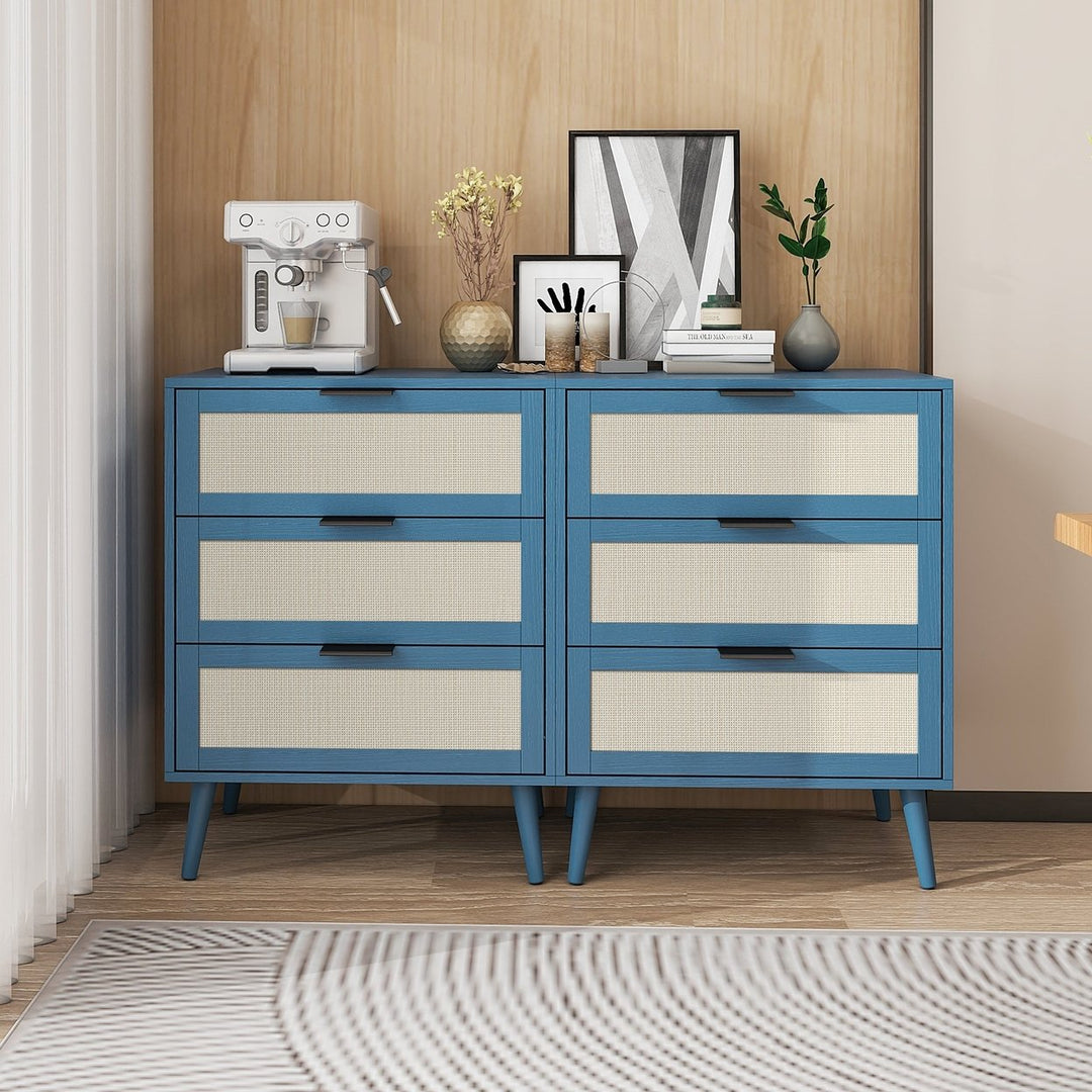 3 Drawer Cabinet for Bedroom Living Room Study - Versatile and Stylish Storage Solution Image 5