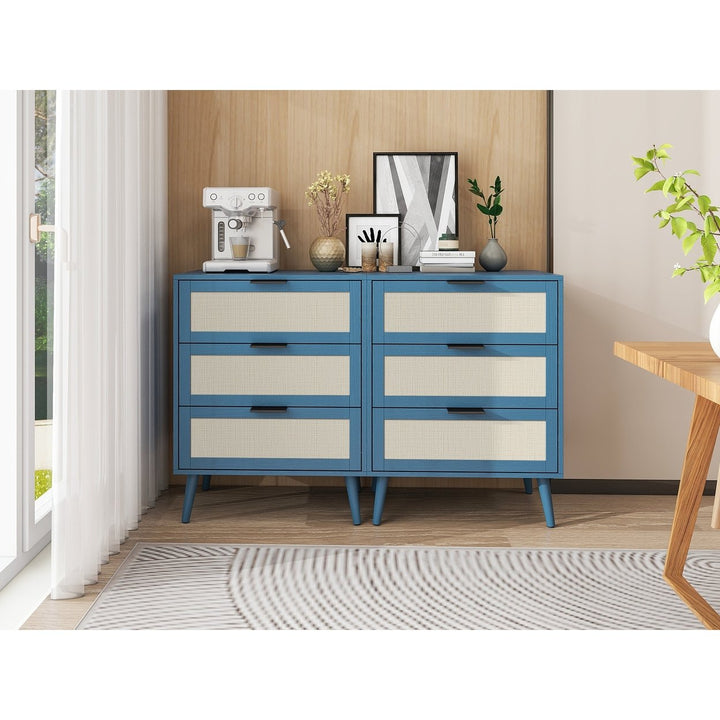 3 Drawer Cabinet for Bedroom Living Room Study - Versatile and Stylish Storage Solution Image 6