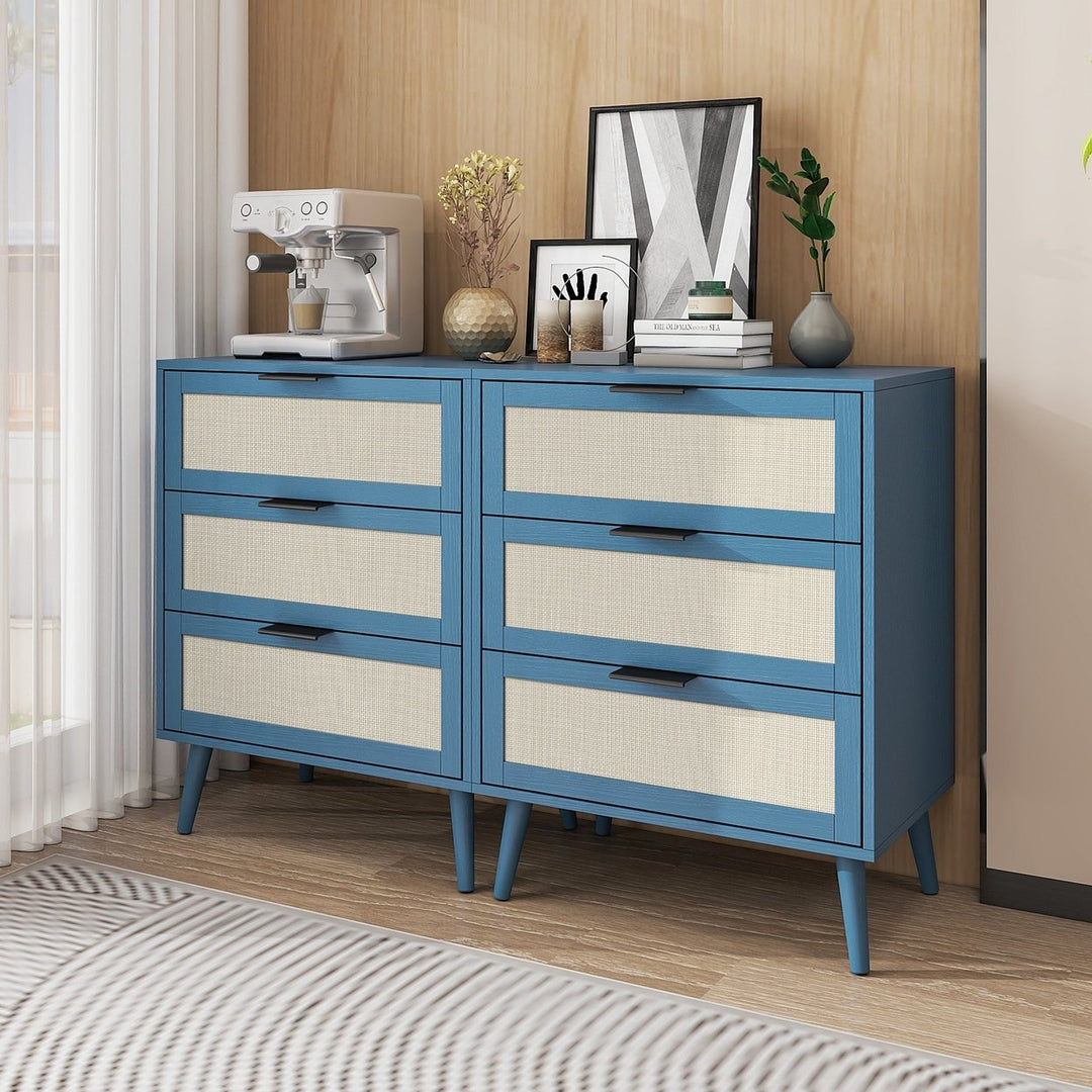 3 Drawer Cabinet for Bedroom Living Room Study - Versatile and Stylish Storage Solution Image 7