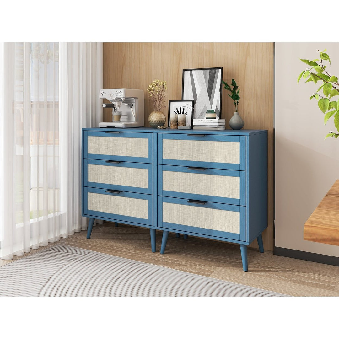 3 Drawer Cabinet for Bedroom Living Room Study - Versatile and Stylish Storage Solution Image 8