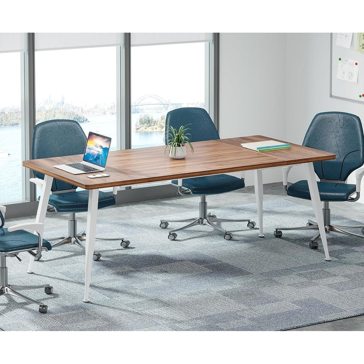 Tribesigns Rectangular Meeting Table 70.8" Modern Conference Table for 6-8 Image 6