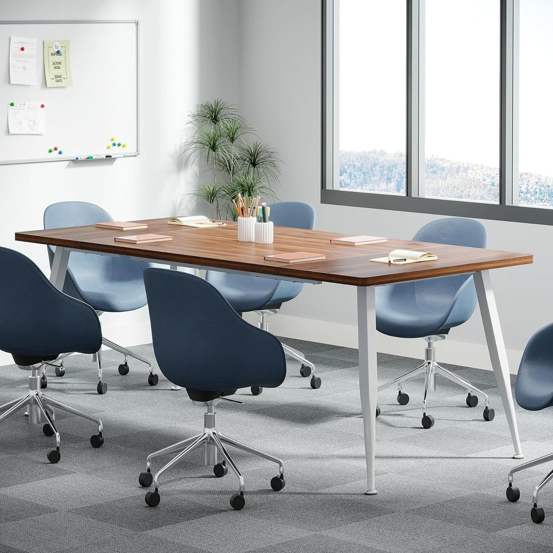 Tribesigns Rectangular Meeting Table 70.8" Modern Conference Table for 6-8 Image 7