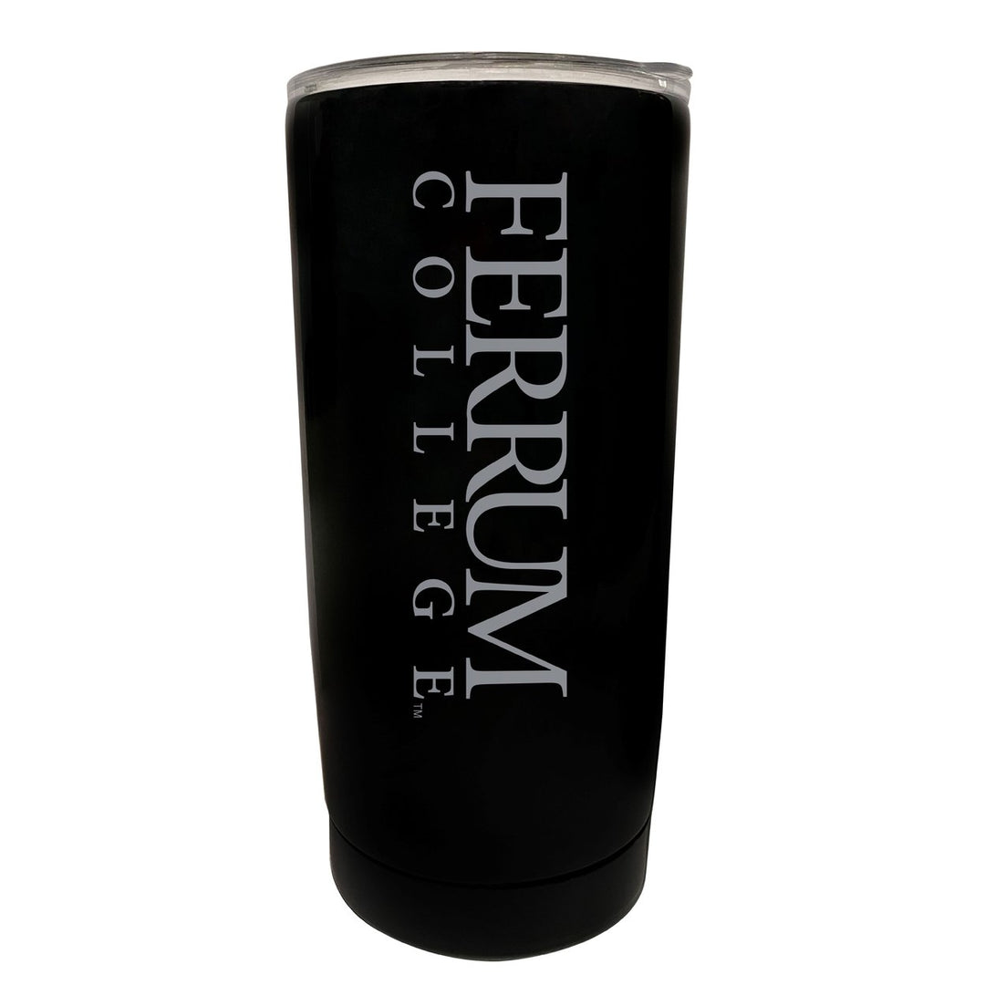 Ferrum College 16 oz Stainless Steel Etched Tumbler - Choose Your Color Image 1