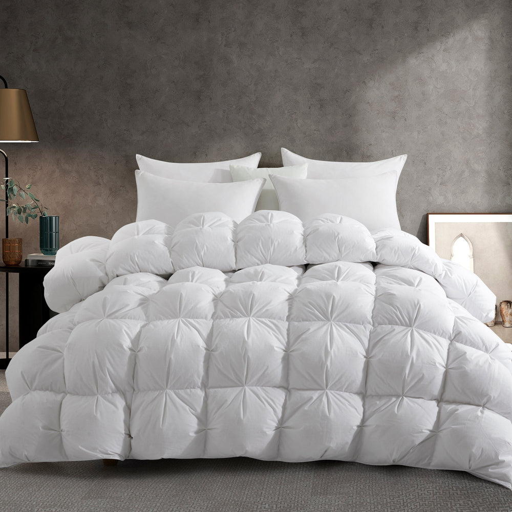 Ultra Soft Goose Down Feather Duvet Insert All Season Hotel Bedding Twin Queen King Image 2