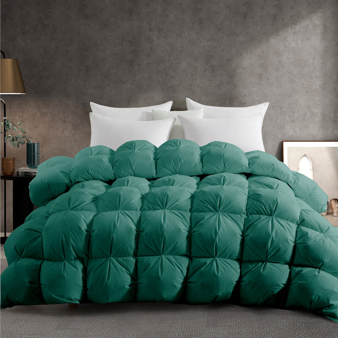 Ultra Soft Goose Down Feather Duvet Insert All Season Hotel Bedding Twin Queen King Image 1