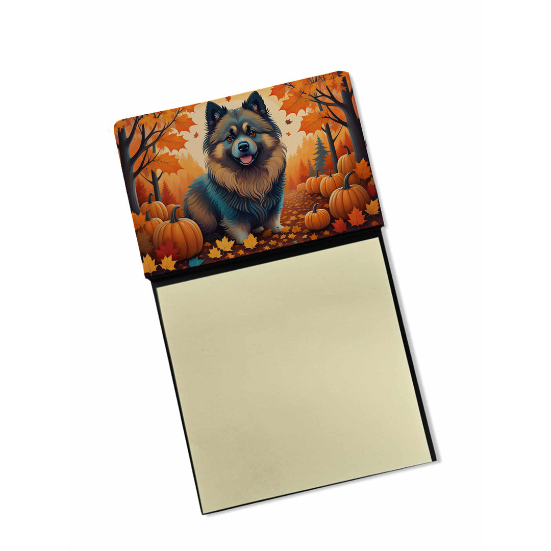 Yorkshire Terrier Fall Sticky Note Holder Image 4