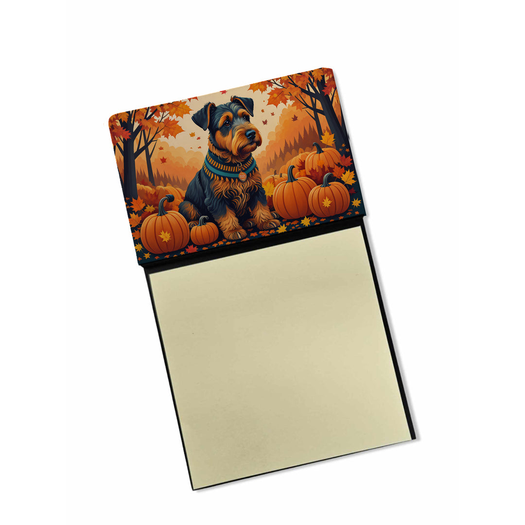 Yorkshire Terrier Fall Sticky Note Holder Image 3