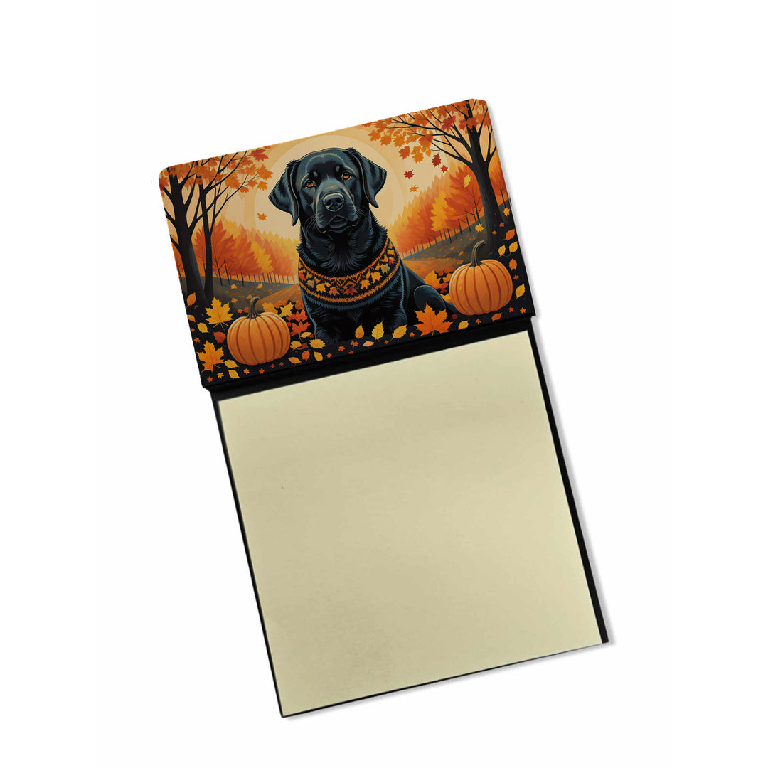 Yorkshire Terrier Fall Sticky Note Holder Image 5