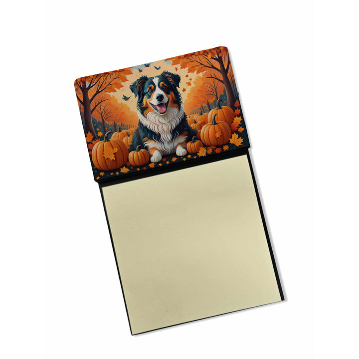 Yorkshire Terrier Fall Sticky Note Holder Image 9