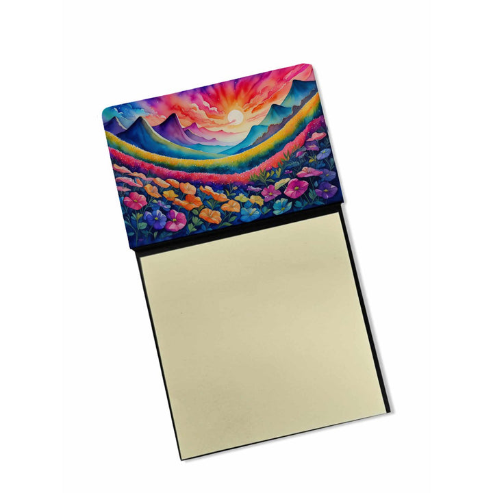 Zinnias in Color Sticky Note Holder Image 1