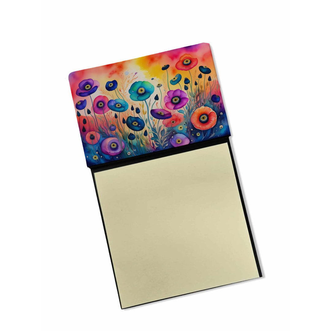 Zinnias in Color Sticky Note Holder Image 1