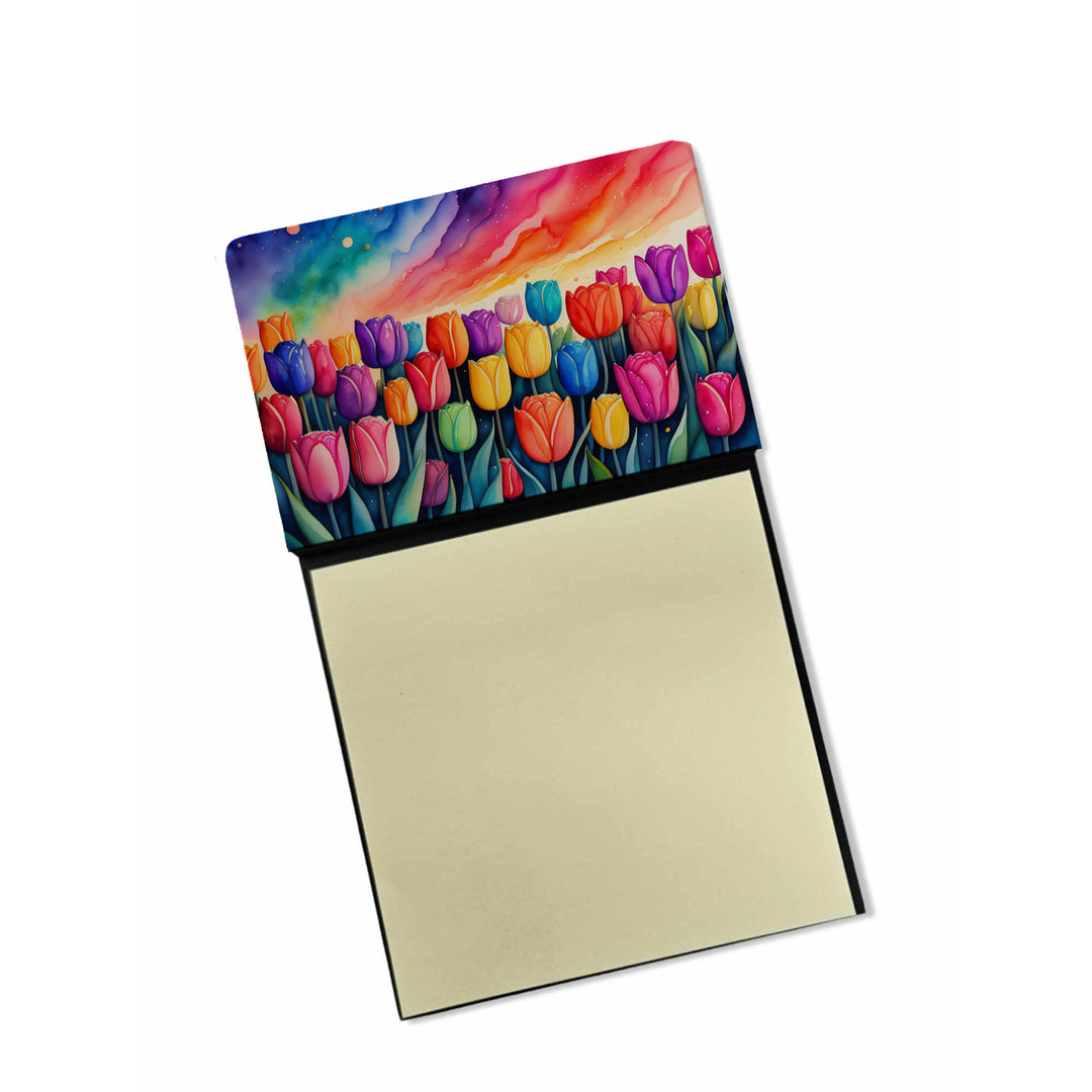 Zinnias in Color Sticky Note Holder Image 12