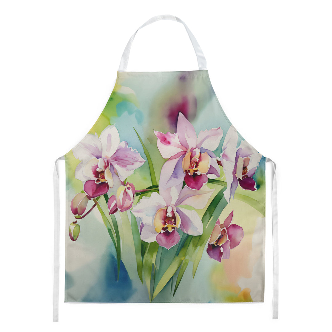 Tulips in Watercolor Apron Image 12