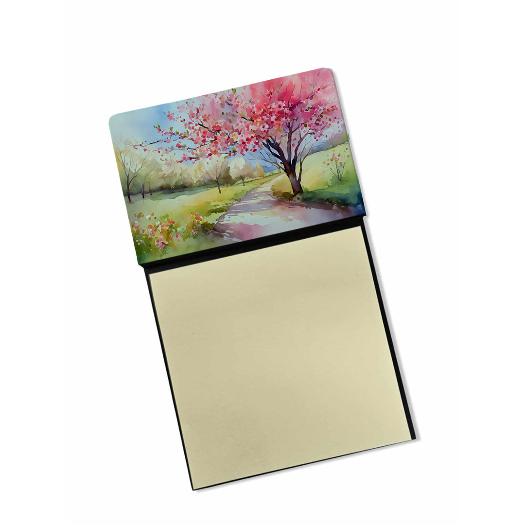 Wyoming Indian Paintbrush in Watercolor Sticky Note Holder Image 3