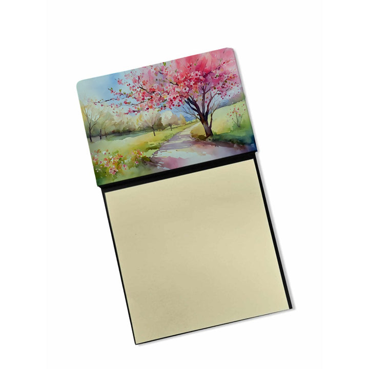 Wyoming Indian Paintbrush in Watercolor Sticky Note Holder Image 1