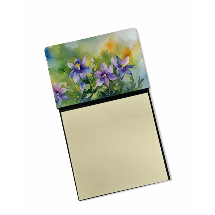 Wyoming Indian Paintbrush in Watercolor Sticky Note Holder Image 11