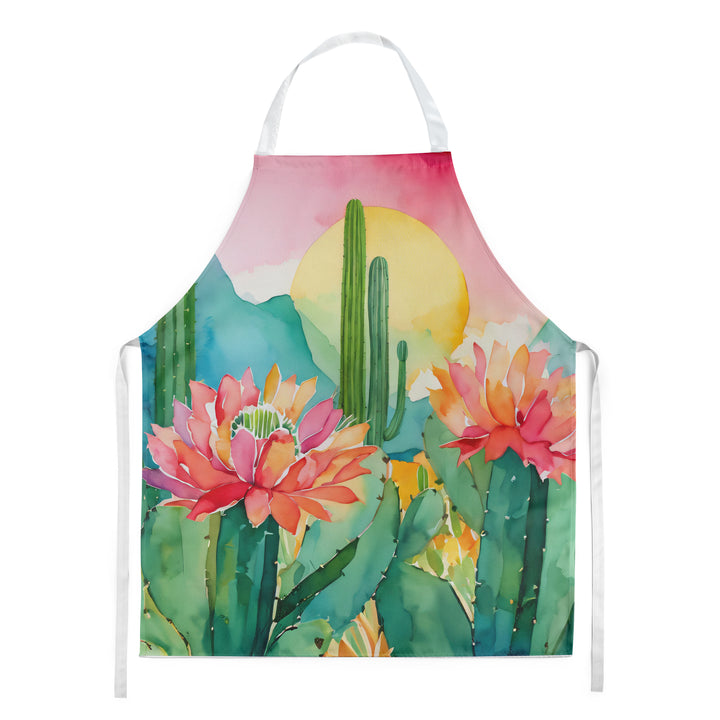 Wyoming Indian Paintbrush in Watercolor Apron Image 5