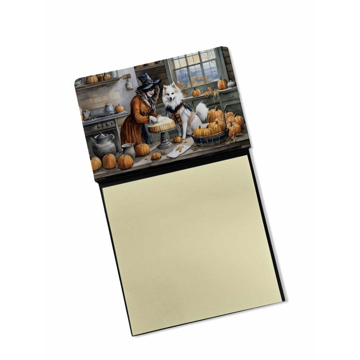 Yorkie Fall Kitchen Pumpkins Sticky Note Holder Image 5