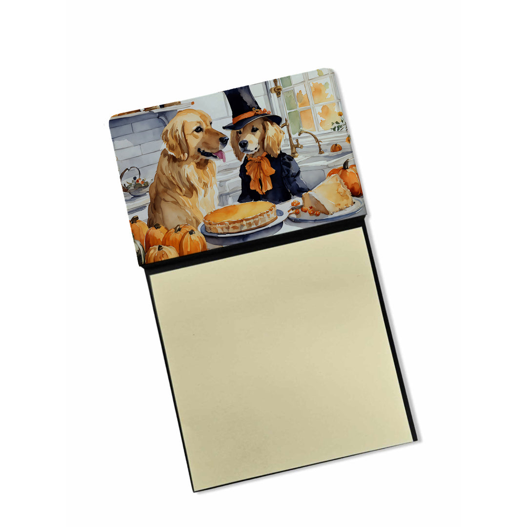 Yorkie Fall Kitchen Pumpkins Sticky Note Holder Image 6