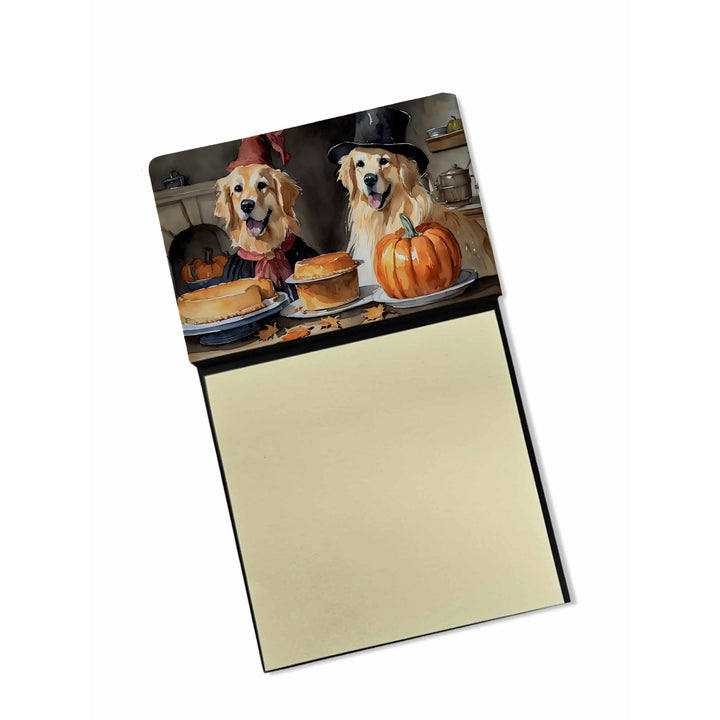 Yorkie Fall Kitchen Pumpkins Sticky Note Holder Image 7