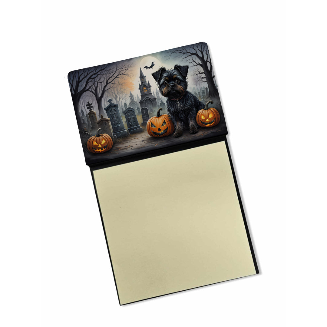 Yorkshire Terrier Spooky Halloween Sticky Note Holder Image 1