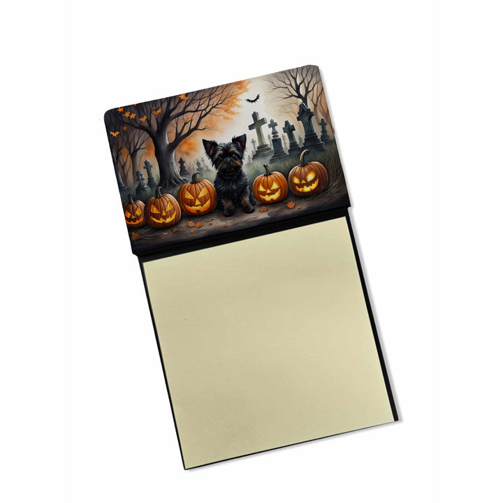 Yorkshire Terrier Spooky Halloween Sticky Note Holder Image 2