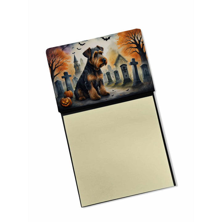 Yorkshire Terrier Spooky Halloween Sticky Note Holder Image 4