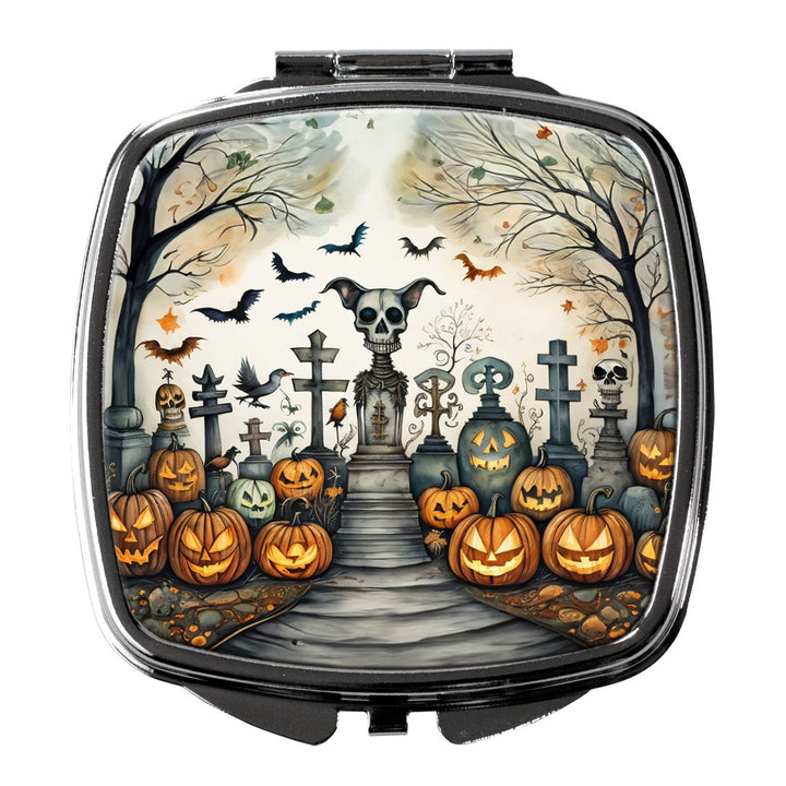 Zombies Spooky Halloween Compact Mirror Image 1