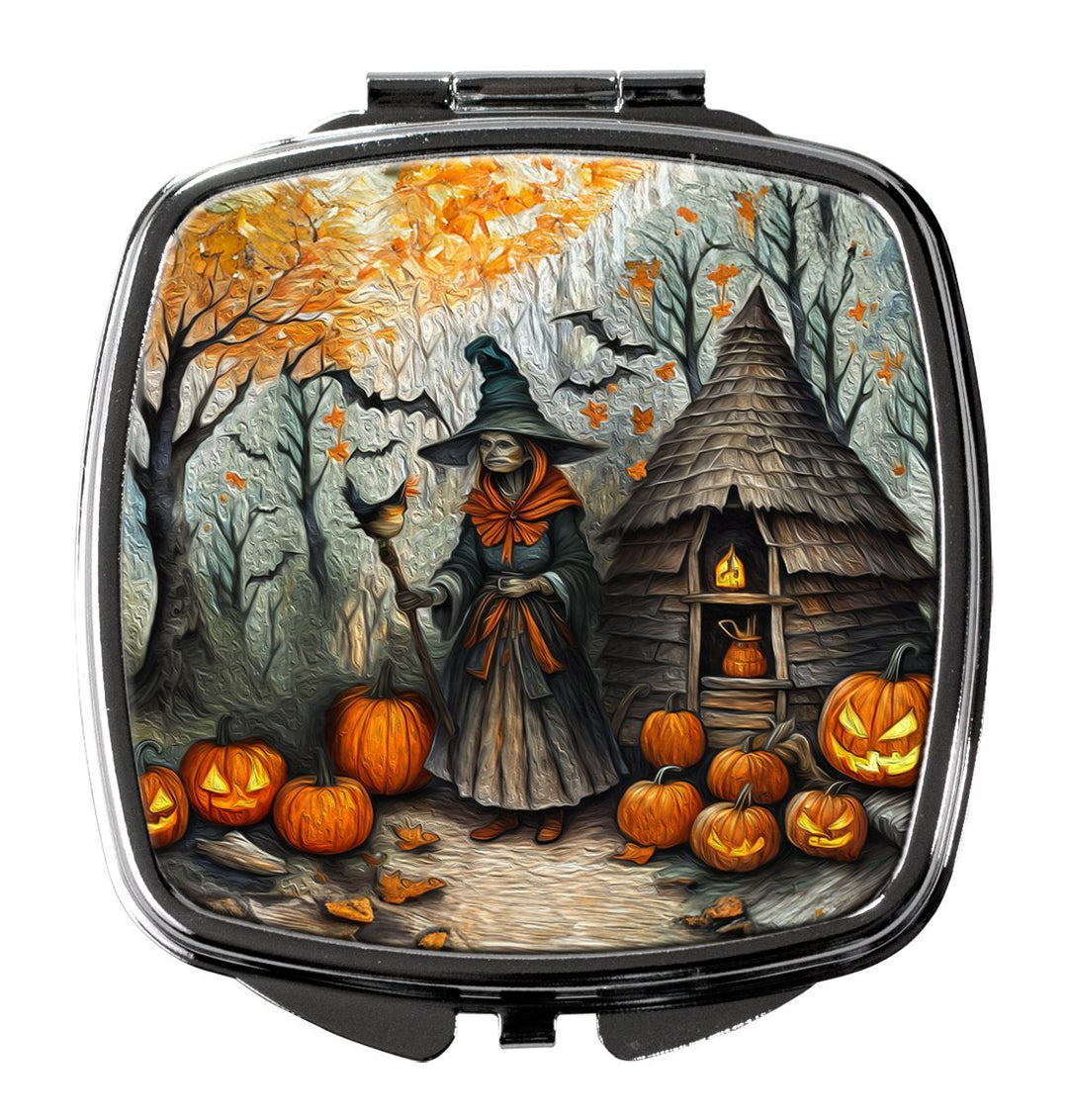 Zombies Spooky Halloween Compact Mirror Image 1